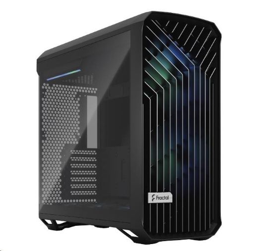 Obrázek FRACTAL DESIGN skříň Torrent Black RGB TG Light Tint, 2x USB 3.0, bez zdroje, E-ATX