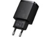 Obrázek Baseus kompaktní rychlonabíjecí adaptér USB-A + Type-C 20W EU, černá