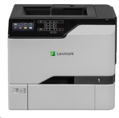 Obrázek LEXMARK tiskárna CS725de, A4 COLOR LASER, 47ppm, 1024MB, USB/LAN, duplex, dotykový LCD