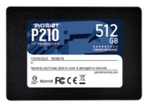 Obrázek PATRIOT P210/512GB/SSD/2.5"/SATA/3R
