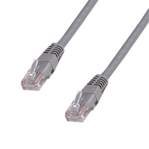 Obrázek DATACOM Patchkabel 1m , UTP , Cat5e , RJ45,  šedý