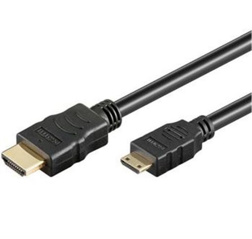 Obrázek PremiumCord Kabel HDMI A - HDMI mini C, 1m