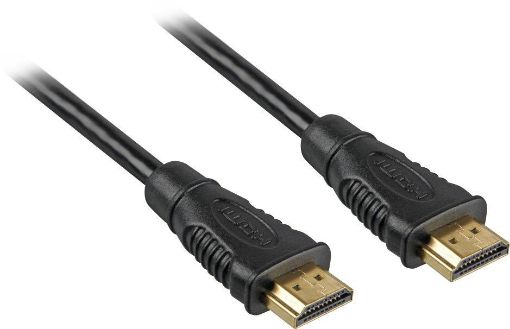 Obrázek Kabel HDMI A - HDMI A M/M 2m, zlacené konektory, verze HDMI 1.3b