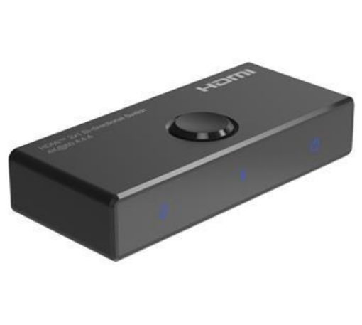 Obrázek PremiumCord HDMI Switch 4K@60Hz YUV 4:4:4 , FULL HD 1080P, 3D obousměrný 2-1 nebo 1-2