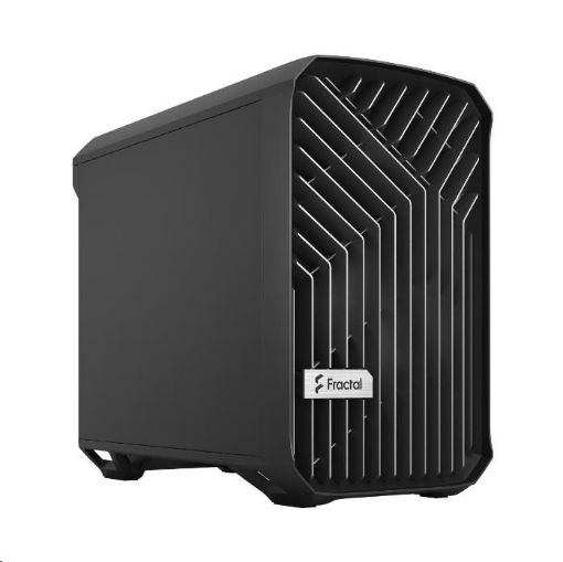 Obrázek FRACTAL DESIGN skříň Torrent Nano Black Solid, USB 3.1 Type-C, 2x USB 3.0, bez zdroje, mITX