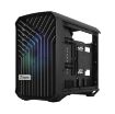 Obrázek FRACTAL DESIGN skříň Torrent Nano RGB Black TG Light Tint, USB 3.1 Type-C, 2x USB 3.0, bez zdroje, mITX