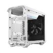 Obrázek FRACTAL DESIGN skříň Torrent Nano White TG Clear Tint, USB 3.1 Type-C, 2x USB 3.0, bez zdroje, mITX