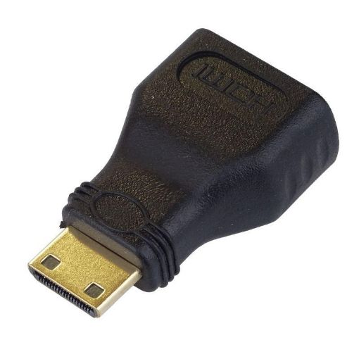 Obrázek PremiumCord adaptér HDMI Typ A samice - mini HDMI Typ C samec