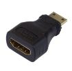 Obrázek PremiumCord adaptér HDMI Typ A samice - mini HDMI Typ C samec