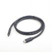 Obrázek GEMBIRD Kabel USB 3.1 Type-C na Type-C kabel (CM/CM), 1m, datový, černá