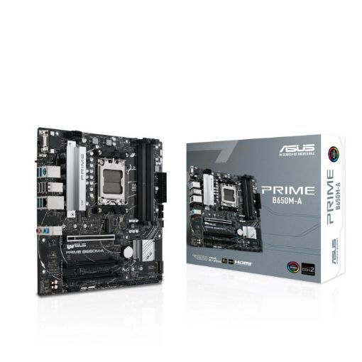 Obrázek ASUS MB Sc AM5 PRIME B650M-A, AMD B650, 4xDDR5, 1xDP, 1xHDMI, 1xVGA, mATX