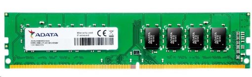 Obrázek DIMM DDR4 4GB 2666MHz CL19 ADATA Premier, 512x8, Retail