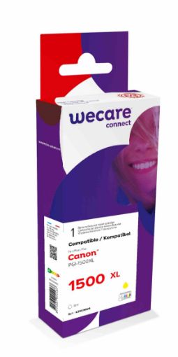 Obrázek WECARE ARMOR cartridge pro CANON,MAXIFY MB2050, 2350,2750 Yellow (PGI1500XLY) 12ml, 1030 str