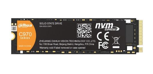 Obrázek Dahua SSD-C970N256G - NVMe M.2 PCIe SSD, 256GB, R:4600 MB/s, W:1400 MB/s, TBW 500TB, 3D TLC