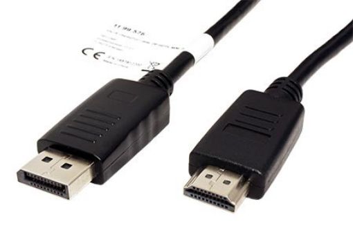 Obrázek DisplayPort - HDMI kabel, DP(M) -> HDMI M, 4K@30Hz, 4,5m