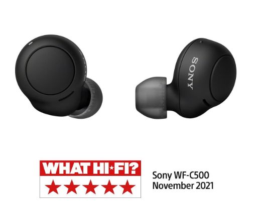 Obrázek Sony True Wireless WF-C500, černá