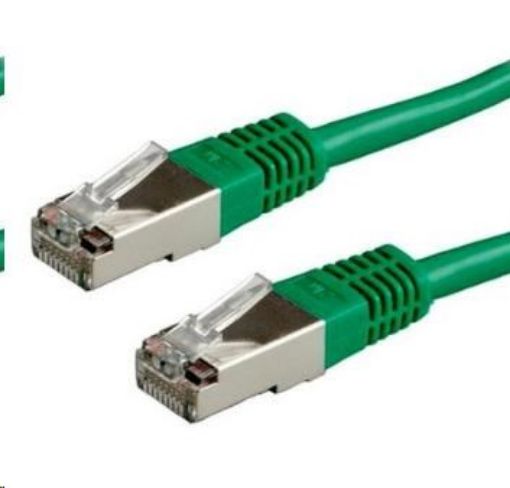 Obrázek XtendLan patch kabel Cat6A, S-FTP - 5m, zelený