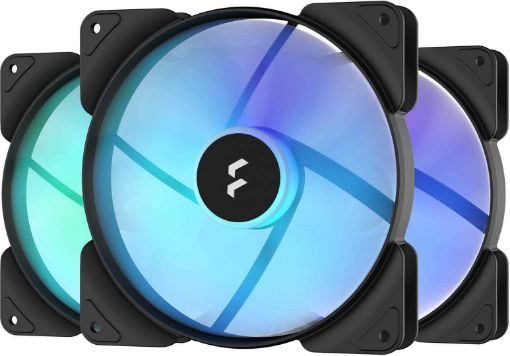 Obrázek FRACTAL DESIGN ventilátor Aspect 14 RGB Black Frame 3-pack, 140mm