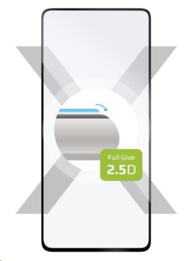 Obrázek FIXED ochranné sklo Full Cover pro Apple iPhone 12/12 Pro, černá