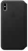 Obrázek Apple iPhone XS Leather Folio - Black