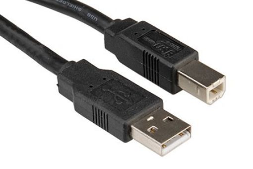 Obrázek ROLINE USB 2.0 kabel A-B 12m, černý, pro huby