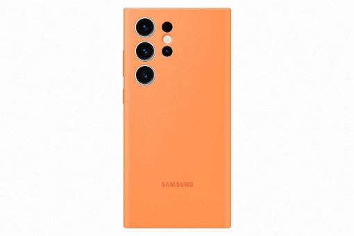 Obrázek Samsung Silikonový zadní kryt pro Samsung Galaxy S23 Ultra Orange