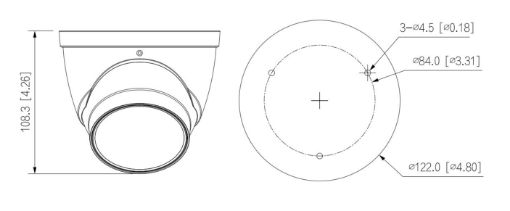 Obrázek Dahua IPC-HDW2441T-ZS-27135, IP kamera, 4Mpx, 1/2.9" CMOS, objektiv 2,7-13,5 mm, IR<40, IP67