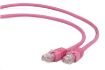 Obrázek GEMBIRD kabel patchcord Cat5e UTP 0,5m, růžový