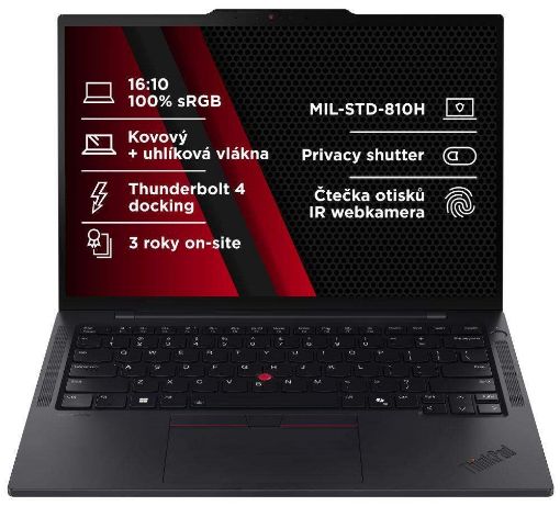 Obrázek LENOVO NTB ThinkPad T14s G5 - Ultra5 125U,14" WUXGA,16GB,512SSD,IRcam,W11P