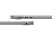 Obrázek Apple MacBook Air 15"/M3/15,3"/2880x1864/8GB/512GB SSD/M3/Sonoma/Space Gray/1R