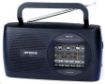 Obrázek Orava T-120 B přenosný rádio přijímač, 1 W, výstup na sluchátka, AM & FM rádio, anténa, černá