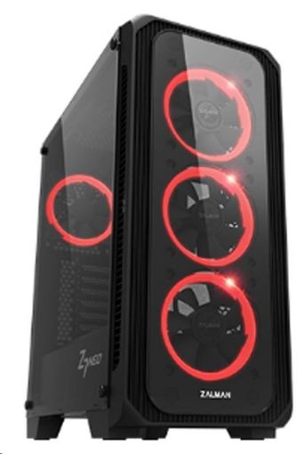 Obrázek ZALMAN skříň Z7 NEO,  ATX bez zdroje, RGB