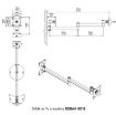 Obrázek Držák Tv monitoru EDBAK GD18