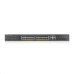 Obrázek Zyxel GS2220-28HP 28-port L2 Managed Gigabit PoE Switch, 24x gigabit RJ45, 4x gigabit RJ45/SFP, PoE 375 W