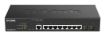 Obrázek D-Link DGS-2000-10P Managed PoE switch, 8x GbE PoE+, 2x SFP, PoE 65W, fanless