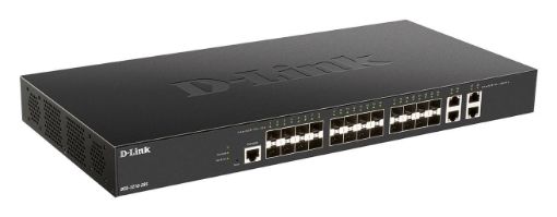 Obrázek D-Link DXS-1210-28S Smart Managed 10G Switch 24x 10G SFP+ ports, 4x 10GBase-T ports