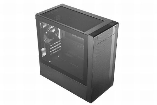 Obrázek Cooler Master case MasterBox NR400, 2x USB3.0, Micro-ATX/Mini-ITX, Mini Tower, černá, bez zdroje