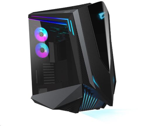 Obrázek GIGABYTE case AORUS C700 GLASS, bez zdroje, průhledná bočnice, Full Tower, černá