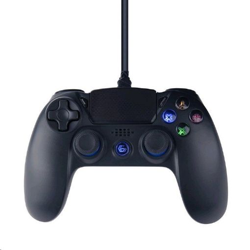 Obrázek GEMBIRD gamepad PD-PS4U-01 pro PS4 a PC, vibrační, 3m