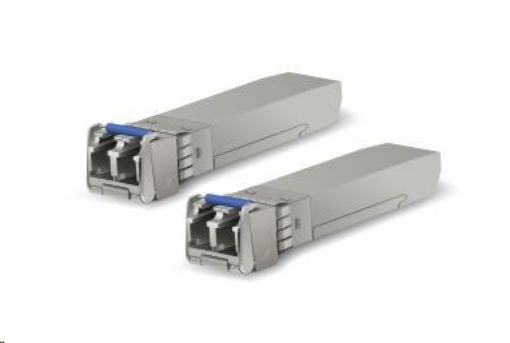 Obrázek UBNT U Fiber UF-SM-10G, 2-PACK [2ks SFP+ 10G modulů, Single-Mode, LC konektor]