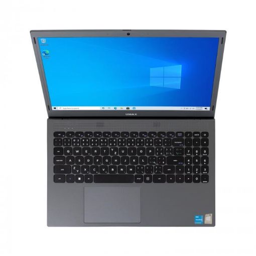 Obrázek UMAX NB VisionBook 15Wj Plus - 15,6" IPS FHD 1920x1080, Celeron N5100@1,1 GHz, 4GB,128GB, Intel UHD,W10P, Tmavě šedá