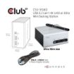 Obrázek Club3D Mini dokovací stanice USB 3.2 4K30Hz UHD (HDMI/DVI/4x USB 3.1/Ethernet/Audio) DisplayLink® Certified