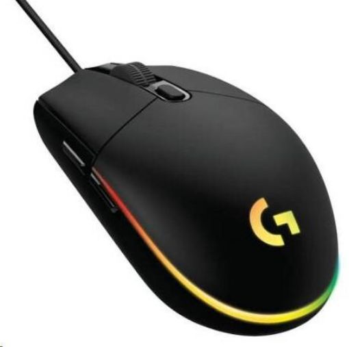 Obrázek Logitech Gaming Mouse G203 LIGHTSYNC 2nd Gen, EMEA, USB, black