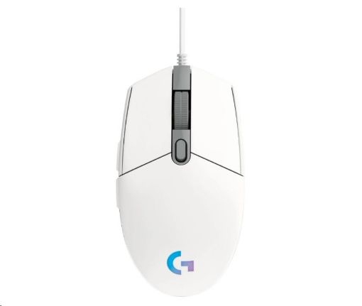 Obrázek Logitech Gaming Mouse G102 2nd Gen LIGHTSYNC, USB, EER, White