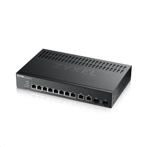 Obrázek Zyxel GS2220-10 10-port L2 Managed Gigabit Switch, 8x gigabit RJ45, 2x gigabit RJ45/SFP