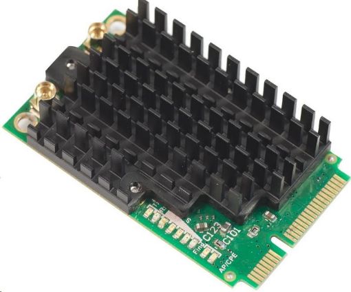 Obrázek MikroTik R11e-2HPnD, mini-PCIe karta, 802.11b/g/n, MMCX