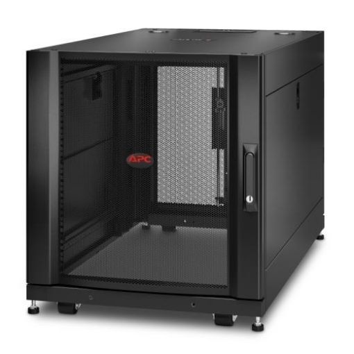 Obrázek APC NetShelter SX 12U Server Rack Enclosure 600mm x 1070mm w/ Sides Black Shock Packaging