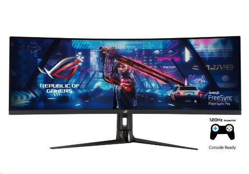 Obrázek ASUS LCD 49" XG49VQ 3840x1080 ROG STRIX Curved  DFHD VA 144Hz 125% sRGB DP HDMI USB3.0 GAMING