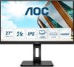 Obrázek AOC MT IPS LCD WLED 27" U27P2CA - IPS panel, 3840x2160, 2xHDMI, DP. USB-C, USB, repro, pivot