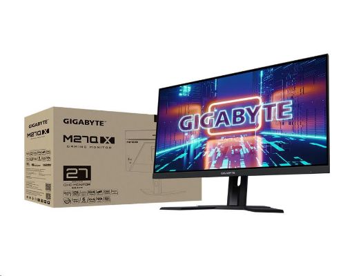 Obrázek GIGABYTE LCD - 27" Gaming monitor M27Q X, IPS, 2560 x 1440 QHD, 244Hz, 1000:1, 350cd/m2, 1ms, 2xHDMI, 1xDP